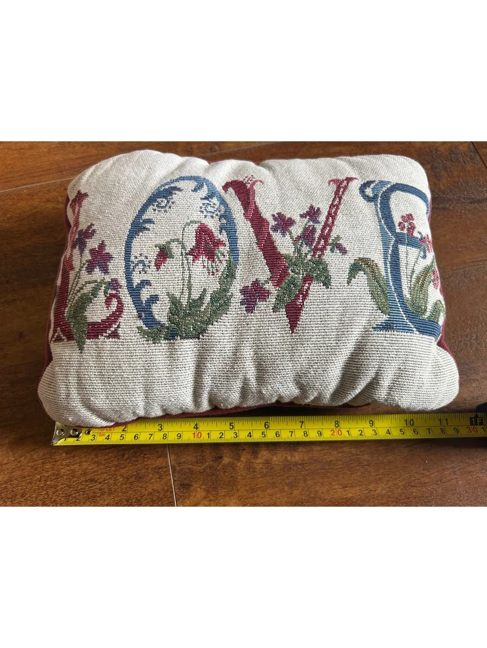 Decorative Love Themed Throw Pillow Cushion